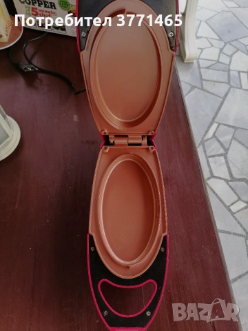 Електрически тиган Red Copper 5 Minute Chef - Нов, снимка 2 - Мултикукъри - 52573772