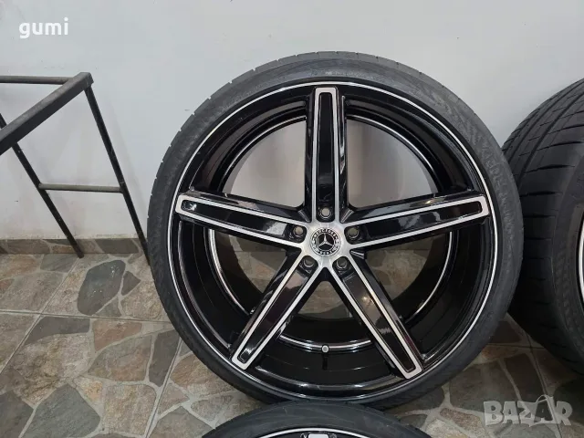 4бр джанти с гуми спорт пакет за MERCEDES AMG GT КУПЕ 5х112мм  , снимка 4 - Гуми и джанти - 55818189