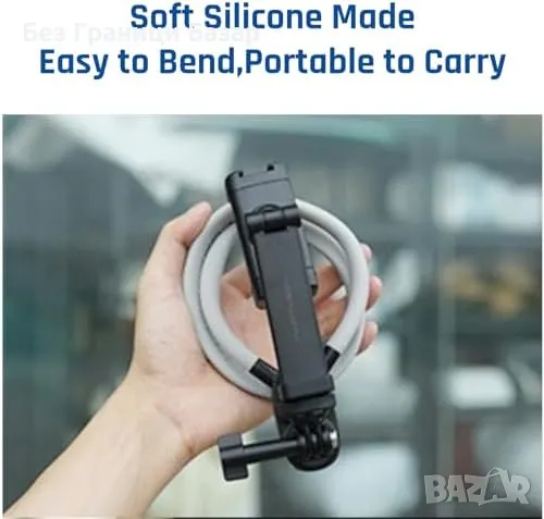 Нова Шийна стойка за екшън камери - GoPro, DJI, Insta360 Универсален държач, снимка 8 - Чанти, стативи, аксесоари - 47624189