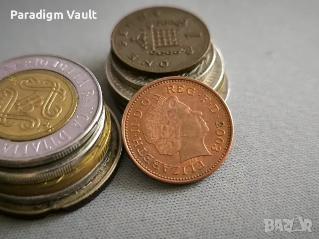 Монета - Великобритания - 1 пени | 2003г., снимка 2 - Нумизматика и бонистика - 48649069