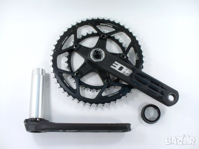 Rotor 3D+ 50/34 172.5mm 2x11/10/9 BB30 курбели за шосеен велосипед, снимка 11 - Части за велосипеди - 38887291