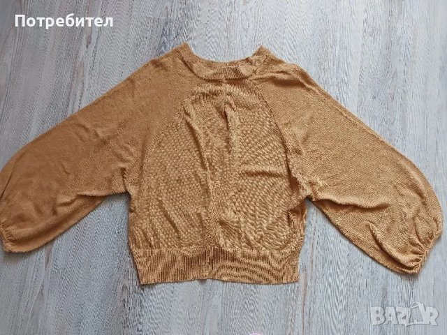 Дамска блуза с дълъг ръкав М-L, снимка 1