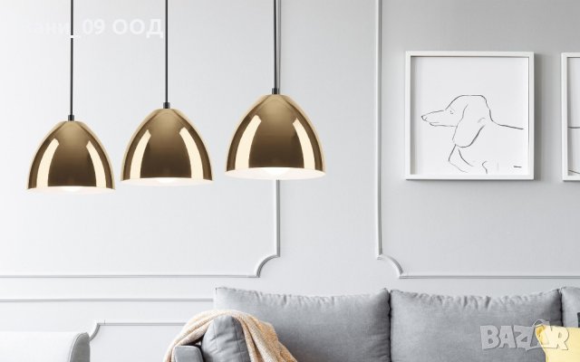 Таванна лампа в модерен стил, снимка 5 - Лампи за таван - 44475304