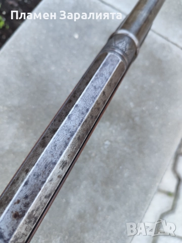 Автентична капсулна дамаскова пушка, снимка 13 - Антикварни и старинни предмети - 52788340