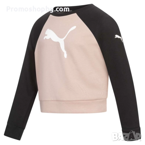 Детски суитчър PUMA Girl Modern Sports Crew, размер 164, снимка 2 - Детски анцузи и суичери - 51743047