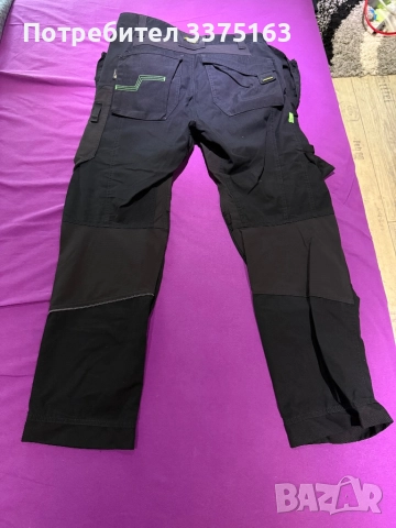 Snickers Черни работни панталони, снимка 5 - Панталони - 51439522