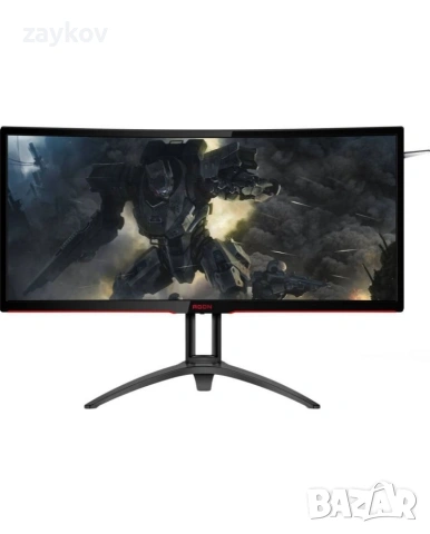 Геймърски монитор AOC AGON AG352UCG6 - 35", 120Hz, 4ms, Curved