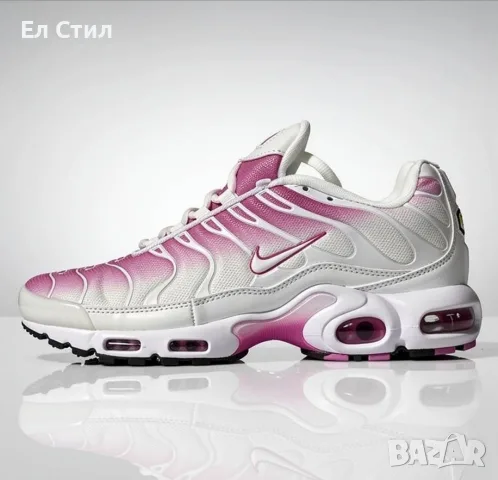Nike Air Max TN Plus- Цвят Бяло и Розово 36 37 38 39 40 41 Еконт, снимка 2 - Маратонки - 55978521