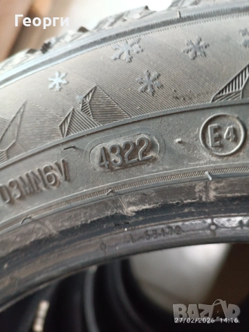 2бр.зимни гуми 215/55/17 Semperit, снимка 6 - Гуми и джанти - 53665217