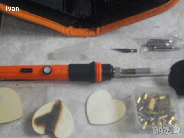 Нова  Гравьорка За Гравиране Стъкло/Керамика/Дърво-18W/60W-PRECIVA 947-Пълен Комплект-Герм/КНР, снимка 6 - Инструменти за гравиране - 40915648