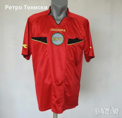 Тениска • Diadora • червено • размер XXL • Мъже
