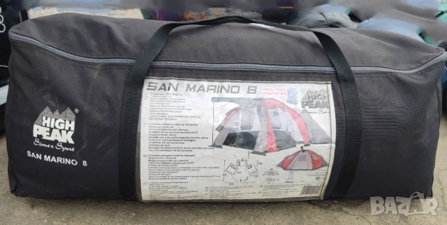 ПРОМО ЦЕНА! Две палатки-8 и 2 местни- High Peak San Marino 8/High Peak Minilite 2