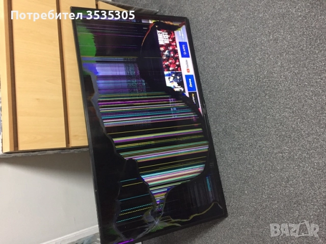 Лед телевизор 52 инча с счупена матрица , снимка 3 - Части и Платки - 51838554