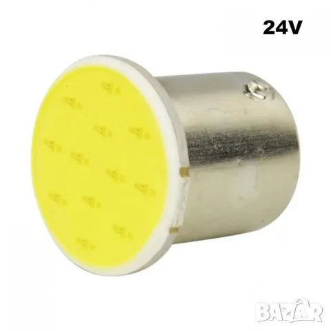 LED крушки 24V 6000K 2 броя с бяла светлина