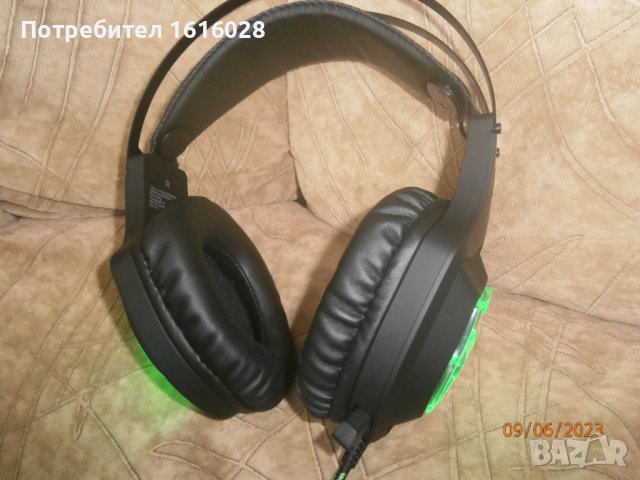 Уникални геймърски слушалки с микрофон от BATTLETRON, снимка 10 - Слушалки и портативни колонки - 40404626