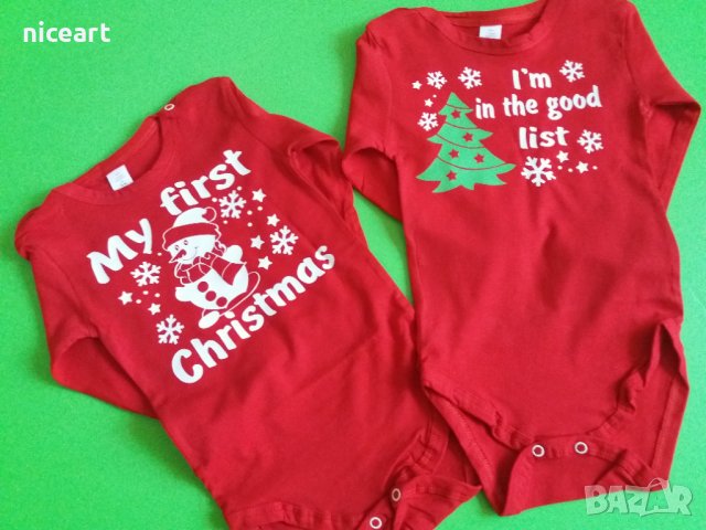 Детска коледна тениска, снимка 6 - Детски тениски и потници - 38649393