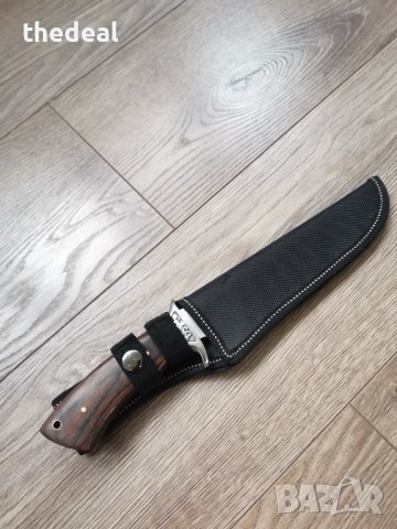 Ловен нож с орнаменти/Русия , снимка 3 - Ножове - 41460892