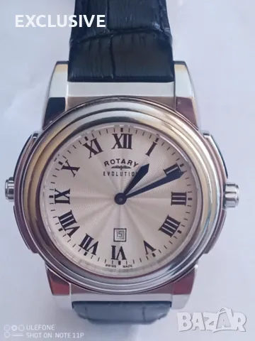 Луксозен часовник с 2 лица и камъни сваровски - Лимитирана серия!