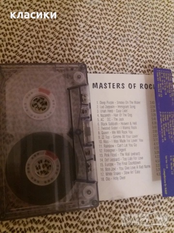 Masters of ROCK. , снимка 2 - Аудио касети - 53488864
