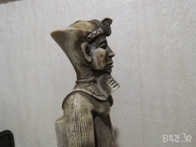 статуя на древноегипетския  бог  Мин - Бога на плодородието, еротика,фалос, полов член 18+ секс, снимка 7 - Антикварни и старинни предмети - 41947751