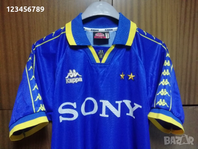 Juventus 1996 1997 Trofeo Berlusconi Kappa Vintage Pre Season Shirt Jersey Maglia Ювентус ретро, снимка 4 - Тениски - 52534964