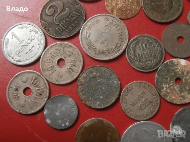 Лот стари чужди монети , снимка 3 - Нумизматика и бонистика - 42608037