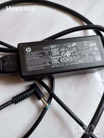 Оригинално зарядно за HP 19,5V,2.31A,45W,BlueTip, снимка 2 - Части за лаптопи - 48696453