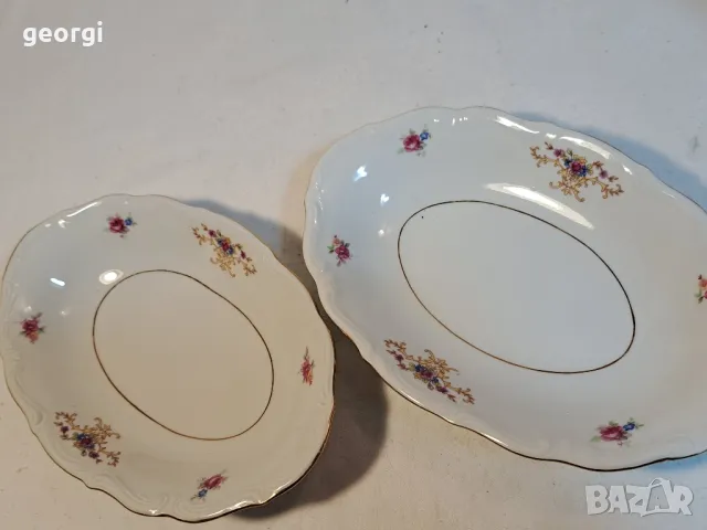 две порцеланови плата полски порцелан   20/3, снимка 2 - Сервизи - 49144209
