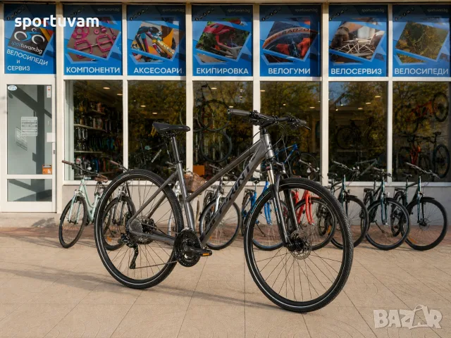 Дамски трекинг велосипед SPRINT Croxer Pro Lady 28 Shimano Deore XT 3x10, снимка 2 - Велосипеди - 55803133