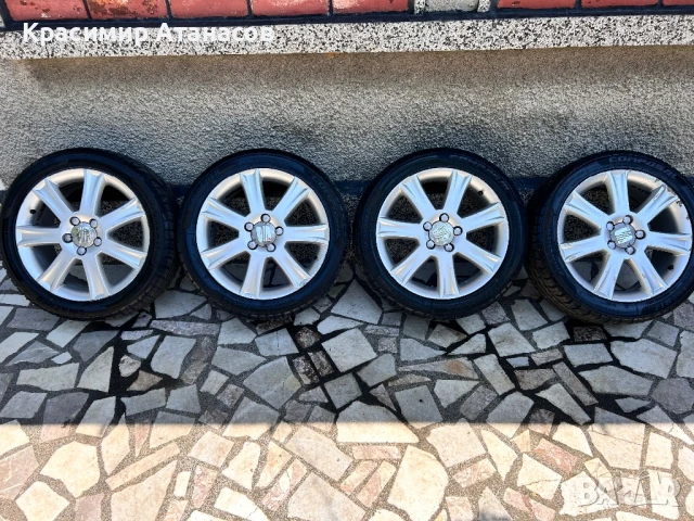 Алуминиеви джанти 5x112 за Сеат Алтеа 1P0601025J, снимка 2 - Гуми и джанти - 50595114