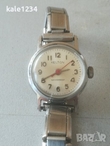 Дамски часовник KELTON. England. Vintage watch. Гривна. Механичен механизъм. , снимка 5 - Гривна - 41972022