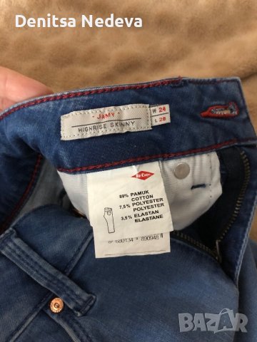 Дамски Дънки Lee Cooper -  Highrise Skinny, снимка 4 - Дънки - 39338889