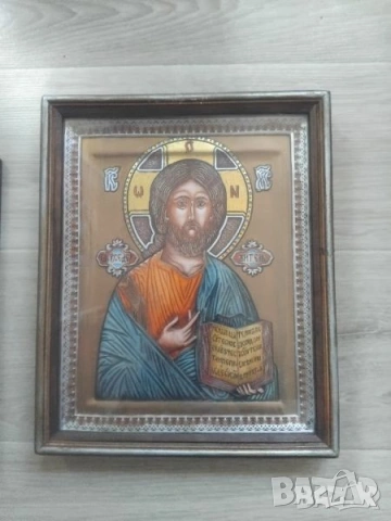 ХОРУГВА НА СВЕТИ МИНА И ДРУГИ ИКОНИ, снимка 17 - Икони - 50037729