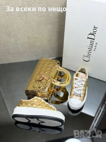 Christian Dior Дамски Маратонки👟Дамски Спортни Обувки Кристиян Диор👟Кецове - 2 Цвята Код D2161, снимка 2 - Маратонки - 49423802