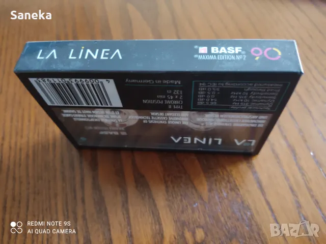 BASF LA LINEA 90, снимка 3 - Аудио касети - 48055815