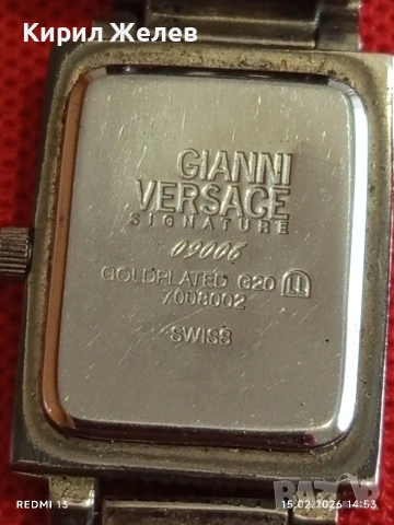 Марков дамски часовник VERSACE MEDUZA GORGONA SWISS 26407, снимка 4 - Дамски - 53484546