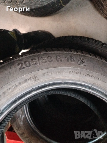 2бр.зимни гуми 205/60/16 Continental, снимка 3 - Гуми и джанти - 53212843
