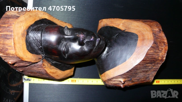 Фигура от Африка, снимка 2 - Антикварни и старинни предмети - 53064731