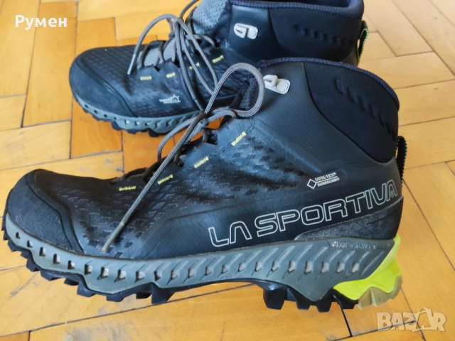 УНИКАЛНИ!! Туристически обувки La Sportiva Stream GTX - carbon, снимка 3 - Спортни обувки - 52793507