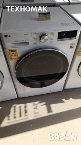 Пералня LG клас А+++ 9кг. DIRECT DRIVE,  функция пара 