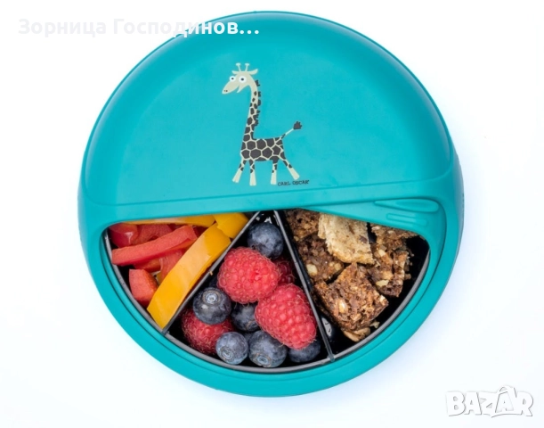  	Продавам кутия за снакс Bentodisc 18,5 см с 5 отделения на фирмата Carl Oscar , снимка 4 - Други - 51435127