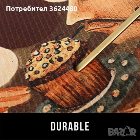  Пътека за Кухня от 2 Части PVC, Антиумора и Антиплъзгаща4576, снимка 6 - Пътеки - 52472022