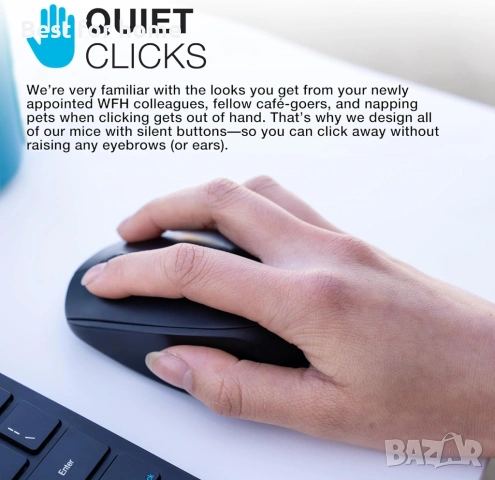 JLab Go Bluetooth мишка, снимка 7 - Друга електроника - 53836242