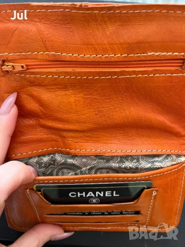 Портомоне естествена кожа , снимка 4 - Портфейли, портмонета - 53766990