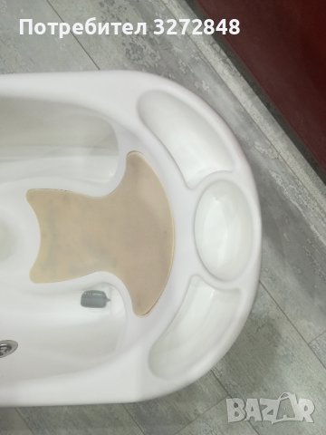 Италианска анатомична бебешка вана ,,Cam" с сифон 95/53/22см, снимка 5 - За банята - 41911525