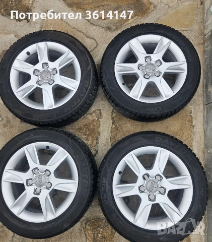 Джанти Audi / VAG оригинални 16 цола съз зимни гуми , снимка 1