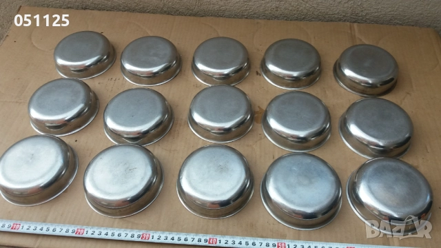 никел - комплект от 15 купички за сладко , снимка 11 - Други ценни предмети - 52605568