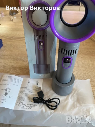 Мобилни вентилатори с USB , снимка 8 - Вентилатори - 50975116