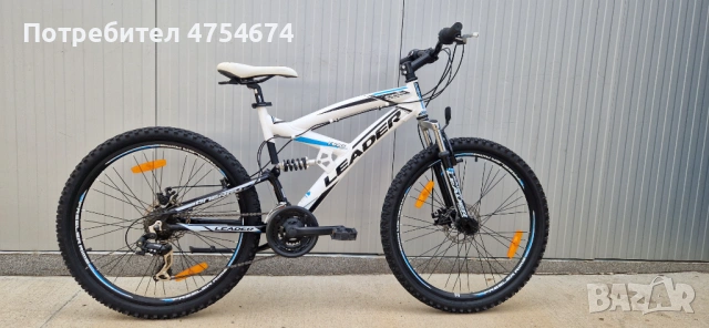 Алуминиев велосипед LEADER колело 26"