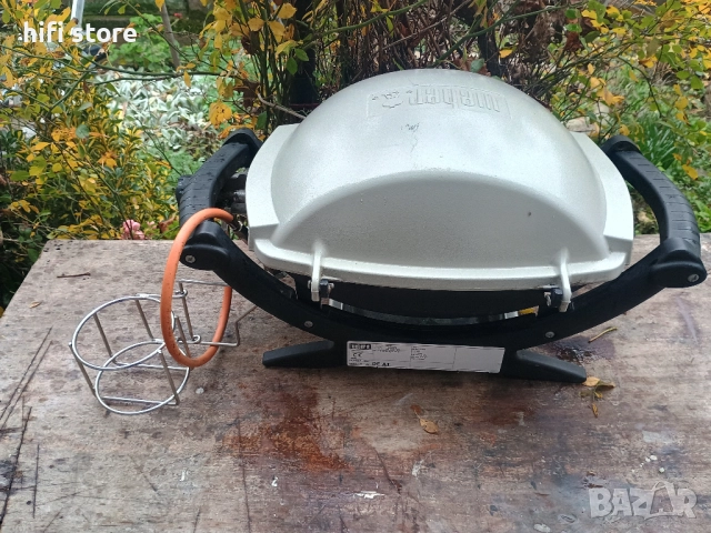 WEBER Q1000 Газово барбекю, снимка 3 - Барбекюта - 52580993